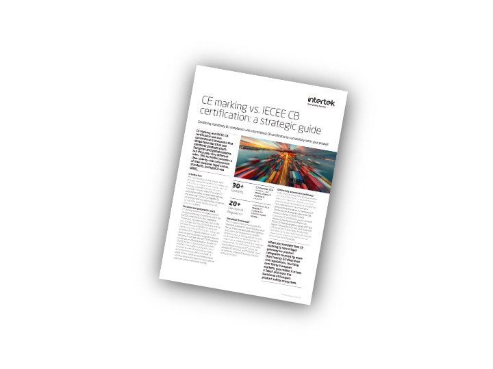 CE-märkning vs. IECEE CB-certifiering: en strategisk guide