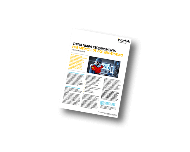 Kinas NMPA-krav för självtester